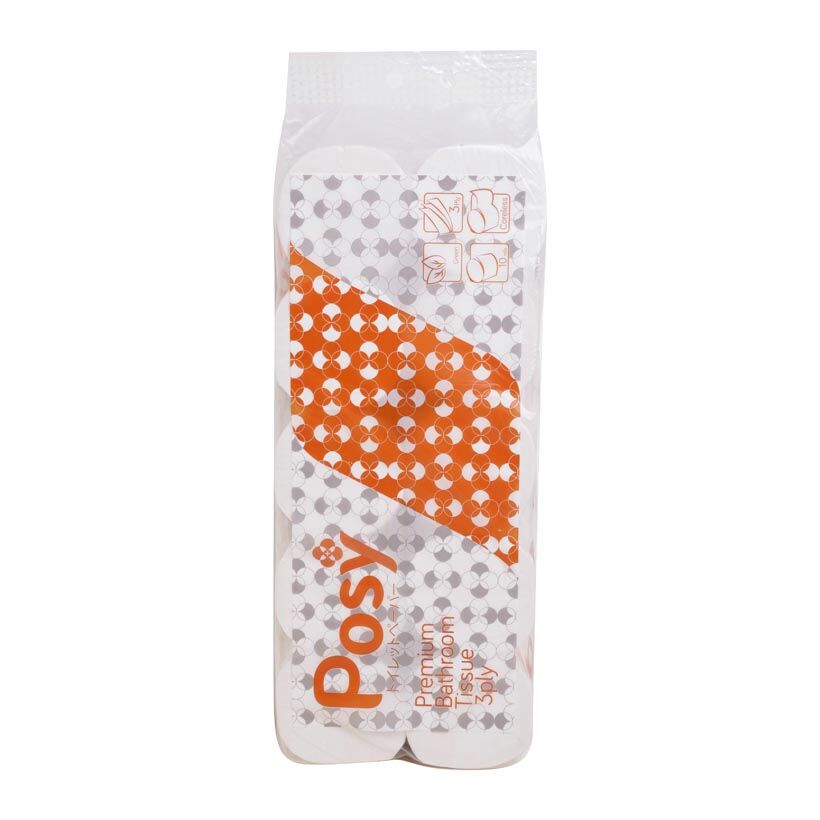 Giấy vệ sinh Posy Premium 2 lớp 10 Cuộn/Túi