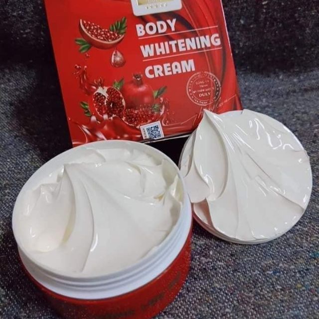 Kem body siêu trắng lựu đỏ