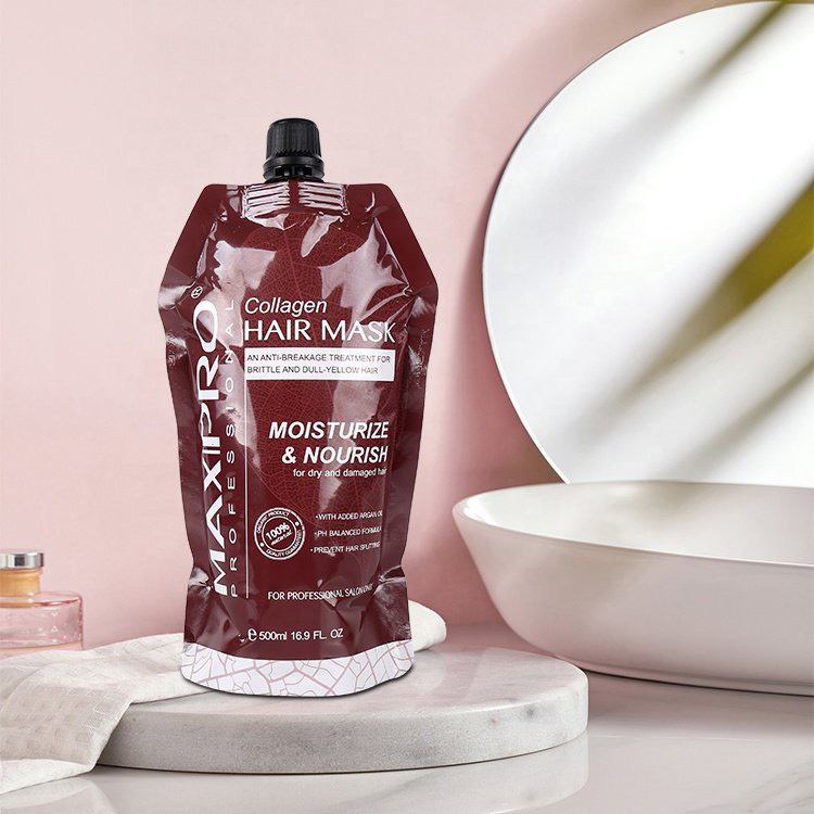 Hấp Tóc Siêu Phục Hồi Dưỡng Ẩm MAXIPRO 500ml, Hấp Tóc Collagen Siêu Mềm Mượt [ Chính Hãng ]