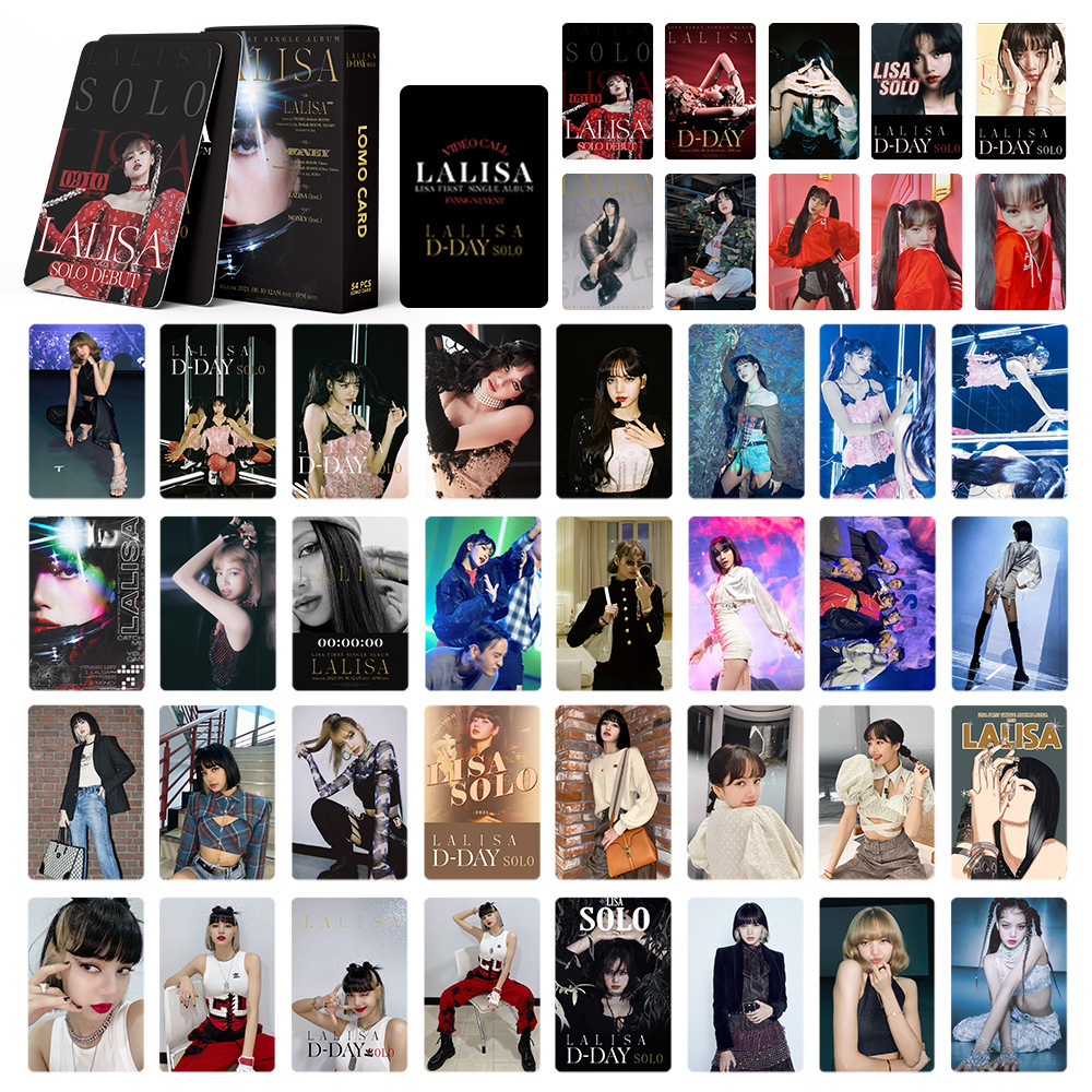 Set 54 Lomo Card Blackpink Lisa - Lalisa