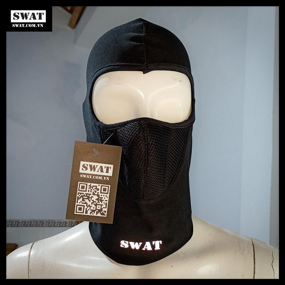 [HCM]Khăn chùm đầu ninja swat X2 kháng khuẩn