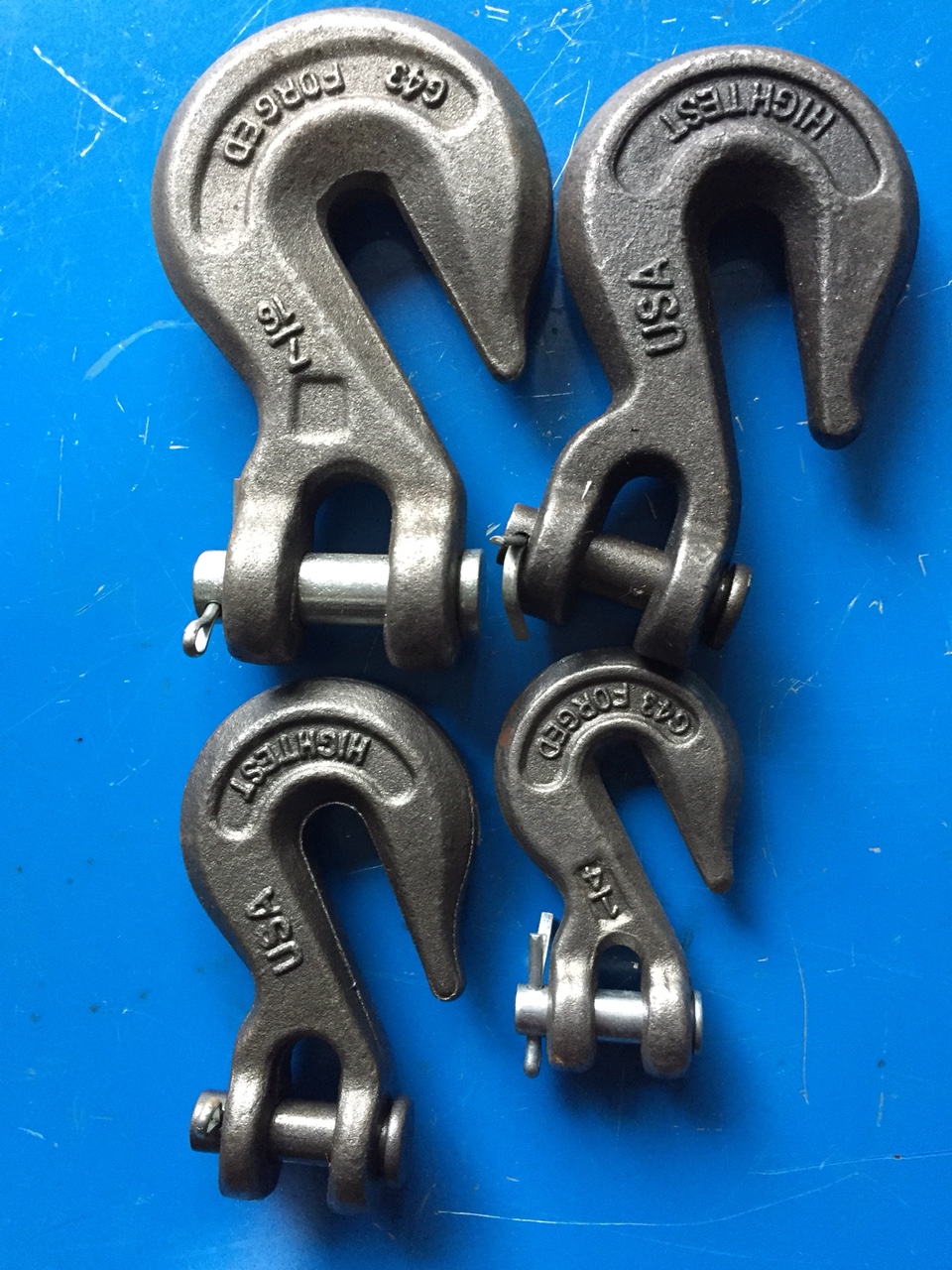 Móc xích 8, bộ 4 cái móc xích phi 8. Móc xích cao cấp