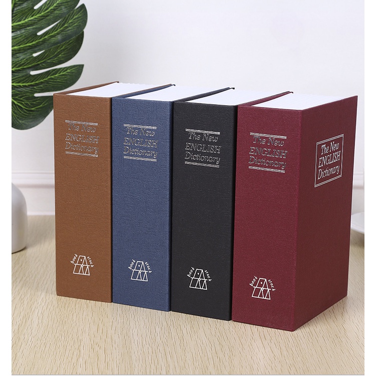 [Giá siêu rẻ] Két sắt hình quyển sách size mini 11.5x8x4.5cm