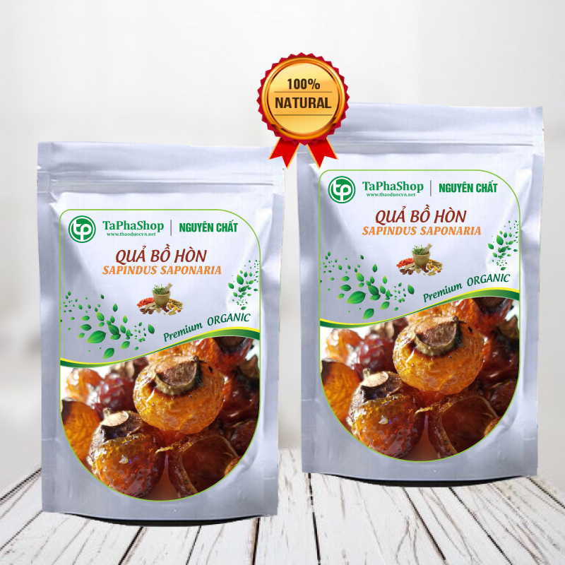 Quả bồ hòn khô tách hạt 500g - Hàng sạch mới về - Thảo Dược Tấn Phát