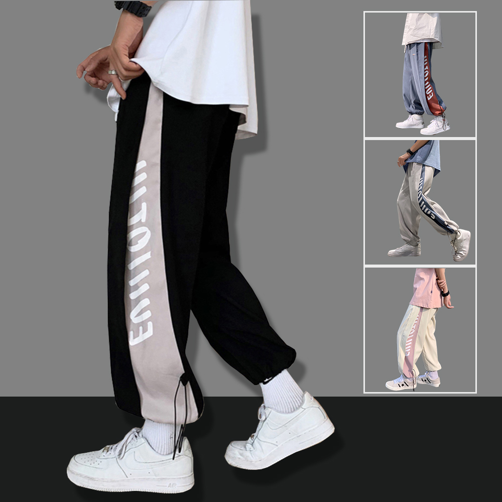 Quần Ống Rộng Quần Jogger Thể Thao Nam Nữ Chất Vải Thun Nỉ Trơn Bền Đẹp Hot Trend Năm 2024 Thời Trang 4MENHCM JOGGER NAM 90000100C2