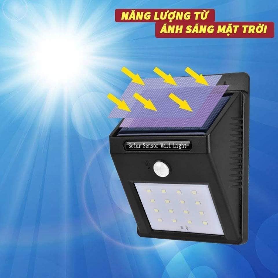 COMBO 5 Đèn led năng lượng mặt trời Solar