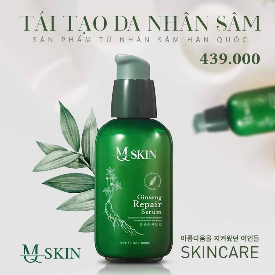SERUM TÁI TẠO DA NHÂN SÂM MQ-SKIN ( chính hãng )
