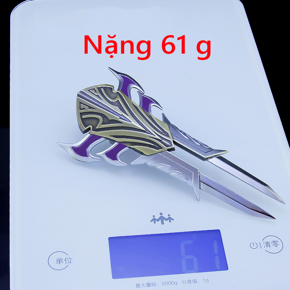 Mô Hình Nhẫn Kiếm Zed Siêu Phẩm Trong LoL