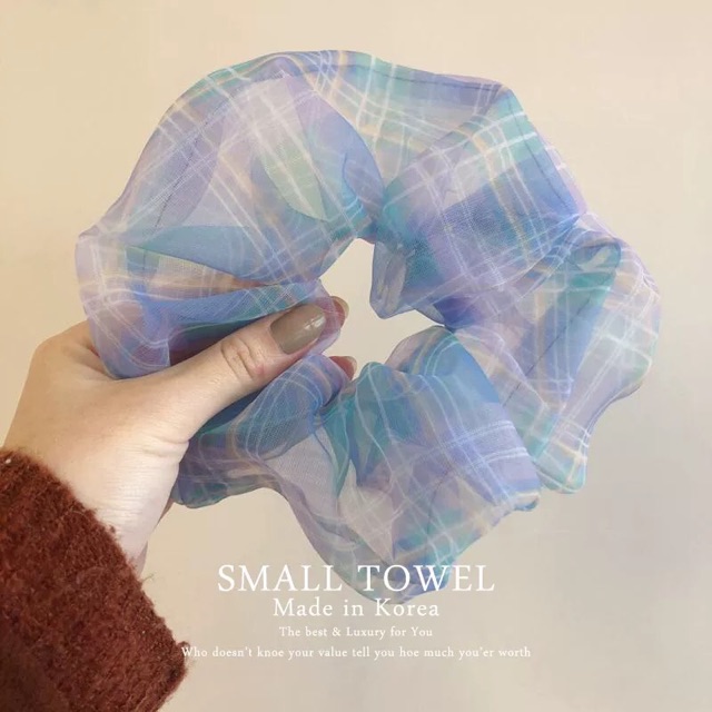 Cột Tóc Scrunchies - Voan Bồng