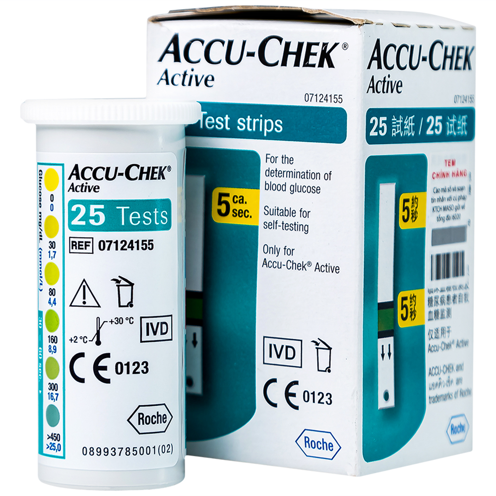 Que Thử Đường Huyết Accu-Check Active