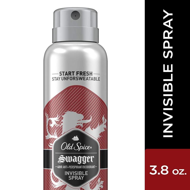 Xịt thơm khử mùi nam Old Spice Antiperspirant and Deodorant for Men Invisible Spray Swagger 107g (Mỹ) nhập khẩu