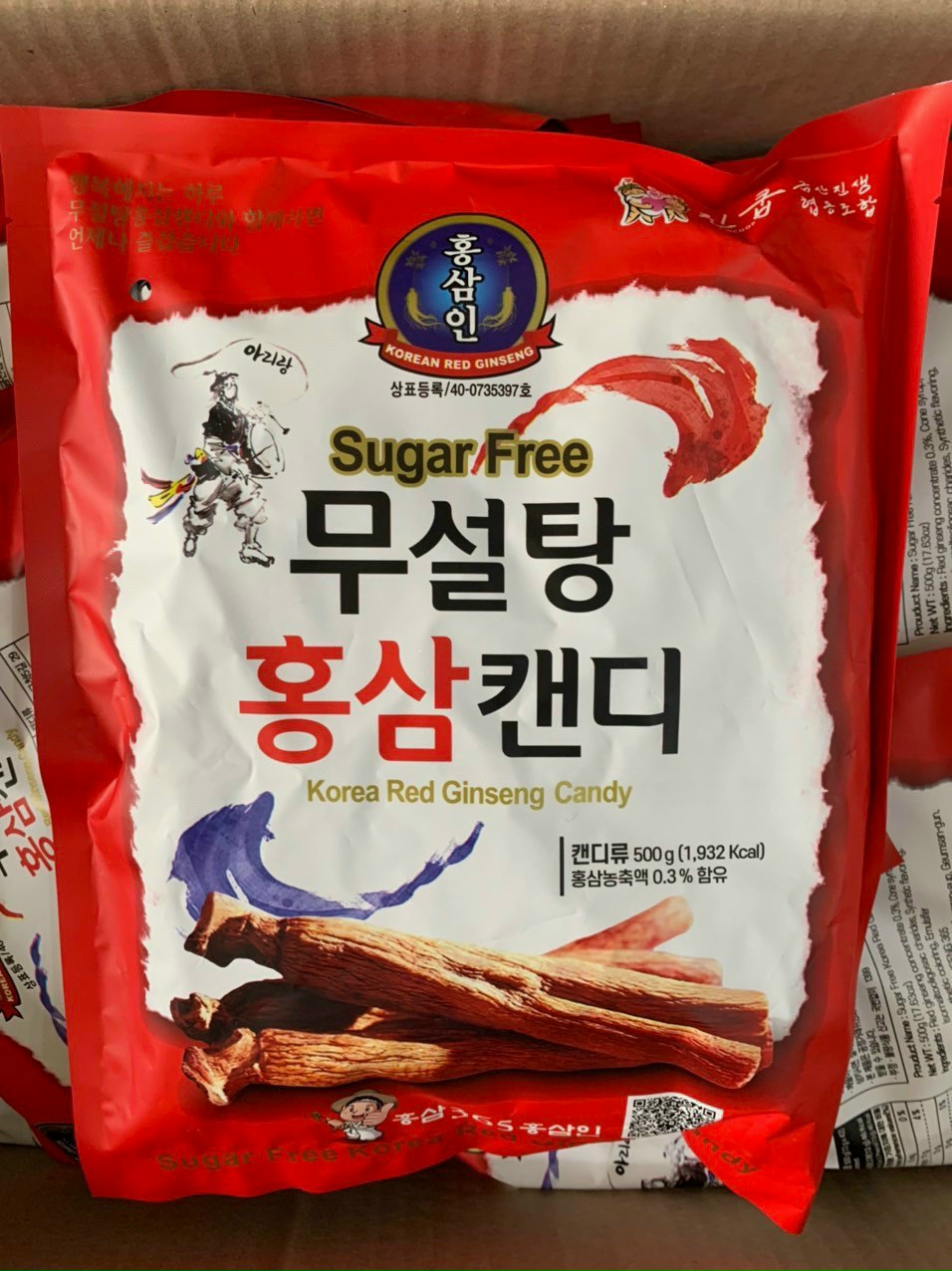☆ KẸO HỒNG SÂM KHÔNG ĐƯỜNG HÀN QUỐC