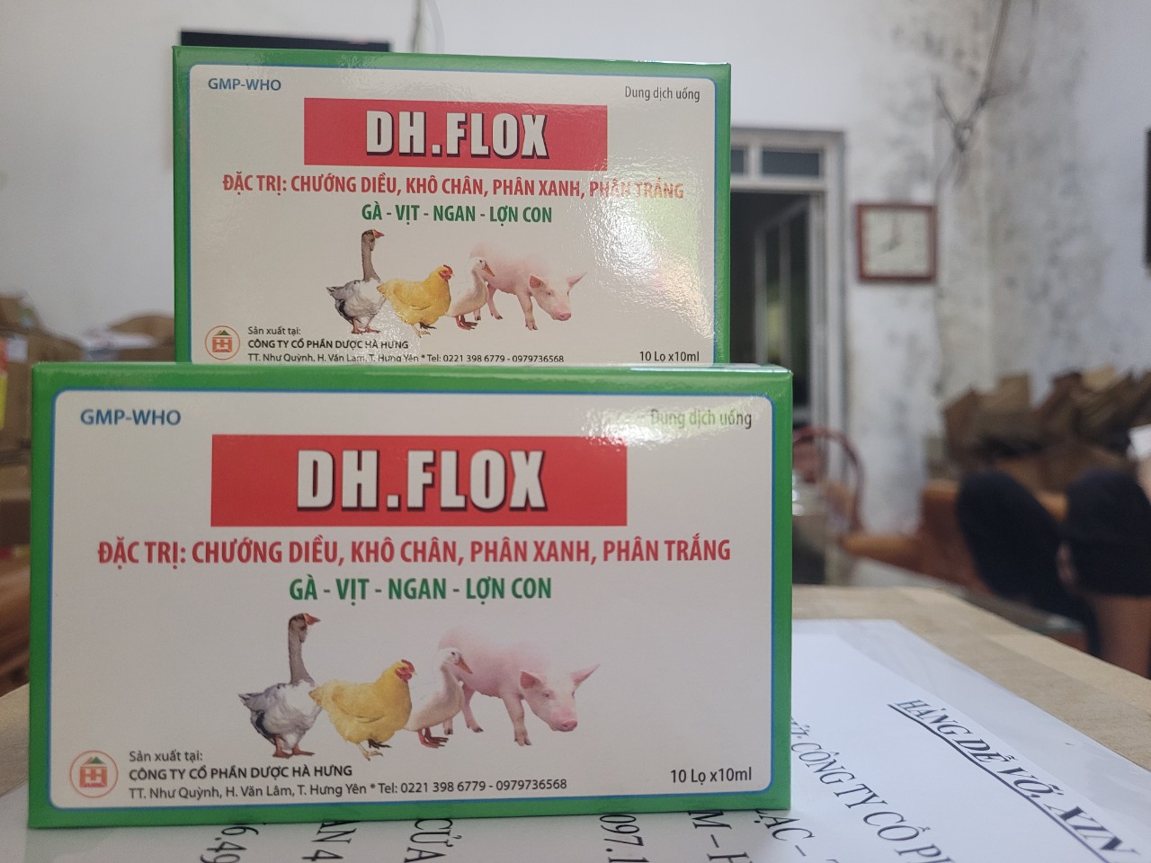 DH. Flox 10ml dùng trong thú y