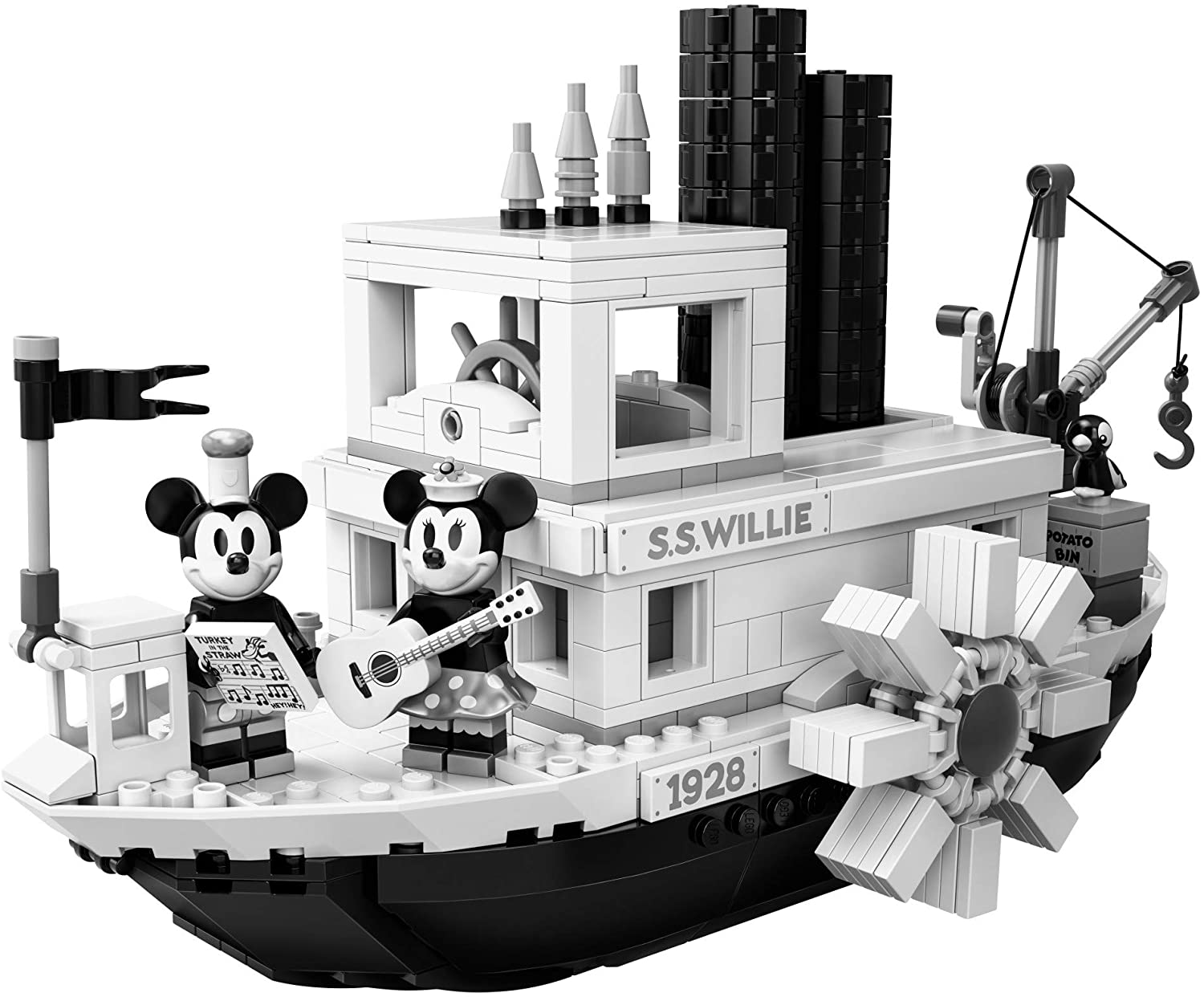 21317 Lego Ideas Disney Mickey Mouse Steamboat Willie