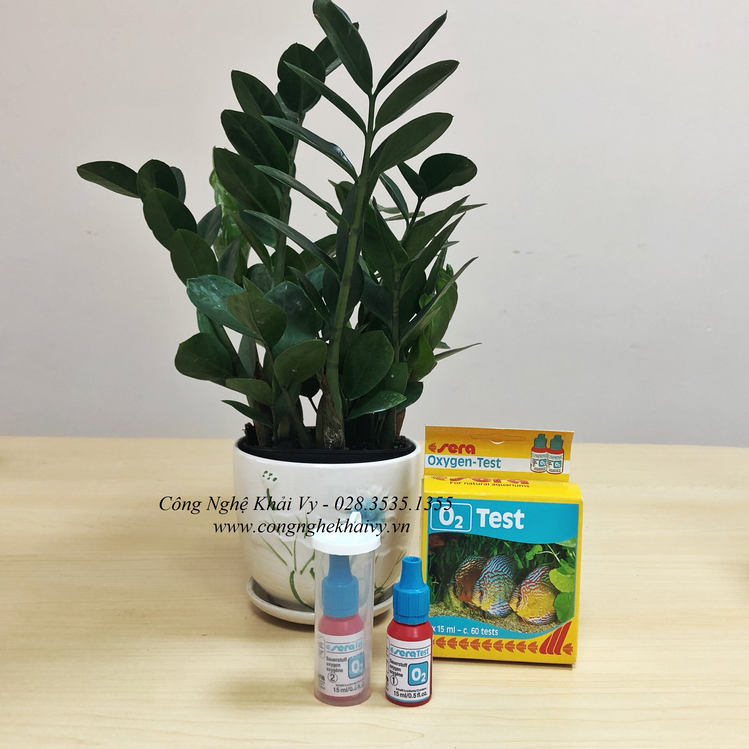 [HCM]Test O2 SERA - Kiểm tra Oxy (O2) trong môi trường nước