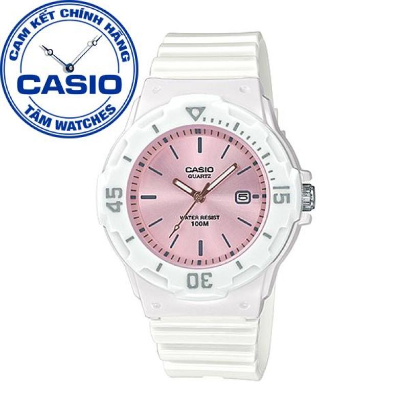 Đồng hồ nữ dây nhựa Casio Standard Anh Khuê LRW-200H-4E3VDF