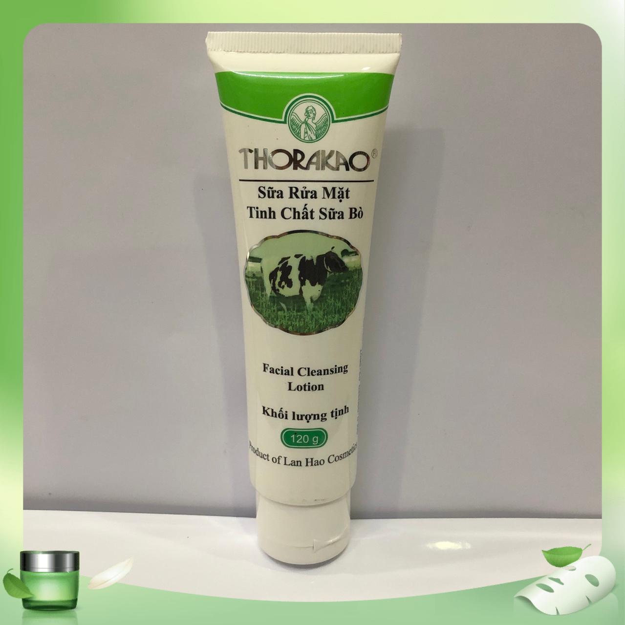 Sữa rửa mặt tinh chất sữa bò 120g thorakao