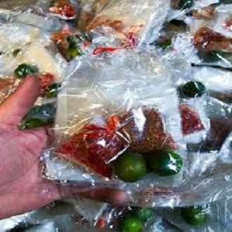 1 bịch bánh tráng ớt tắc siêu ngon