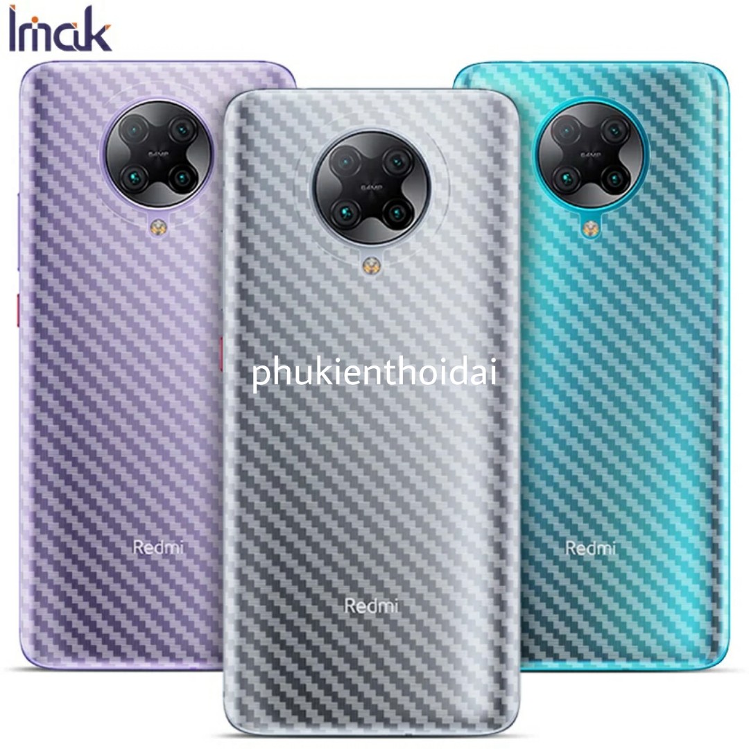 Dán Carbon mặt lưng Redmi K30 Pro / Poco F2 Pro ( tặng giấy lau )