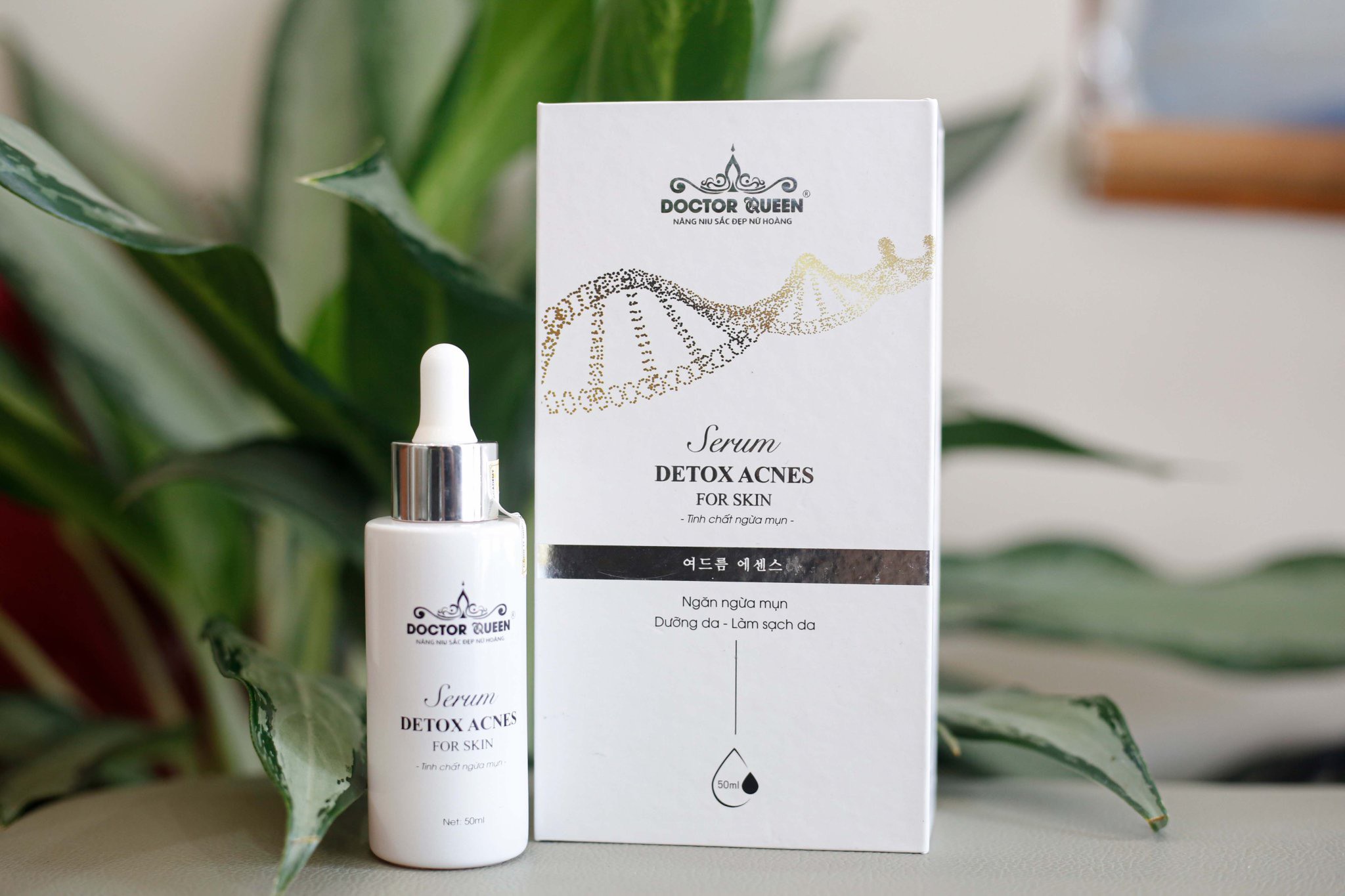 SERUM DETOX MỤN DOCTOR QUEEN -(MAU MOI)