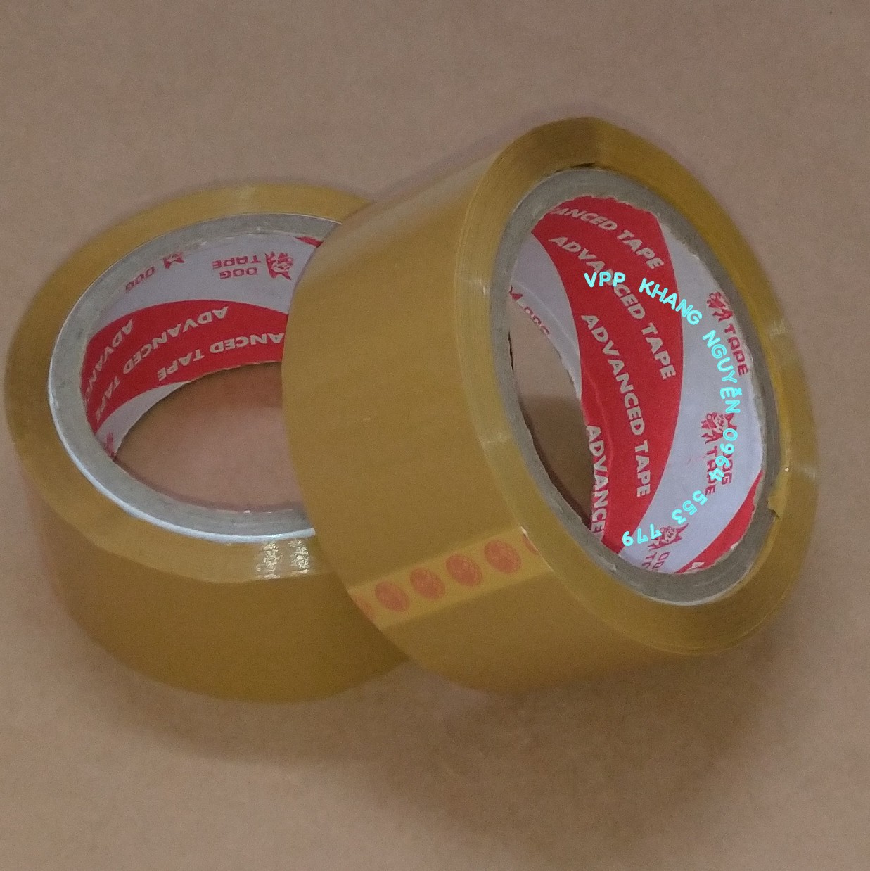 Băng keo trong/đục 5cm 100y