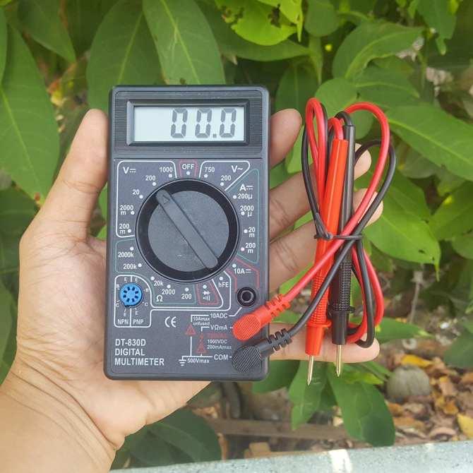 Đồng hồ đo vạn năng cho thợ điện tử DT-830D ( có loa thông mạch)