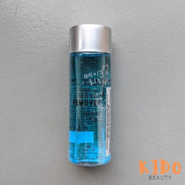Nước tẩy trang Vacosi mắt và môi (dùng cho cả make up chống thẩm nước) 80ml