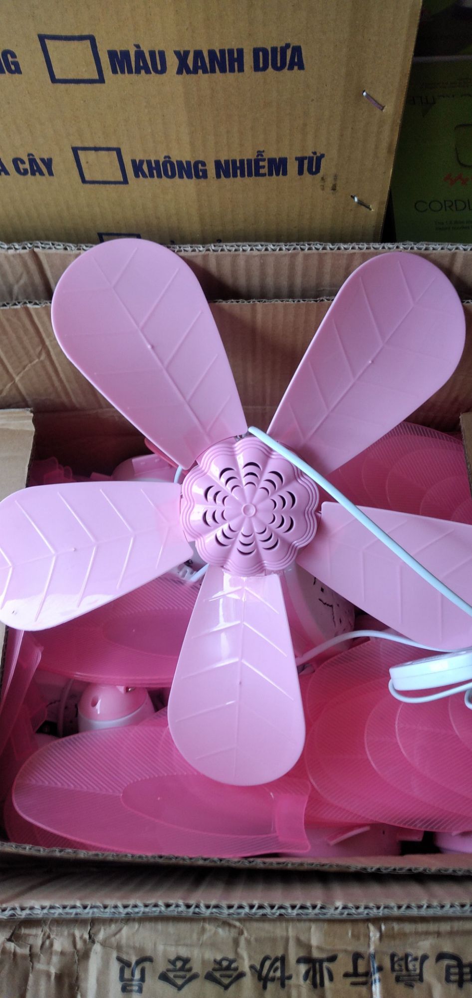 Quạt Màn quạt trần mini 5 cánh siêu mát