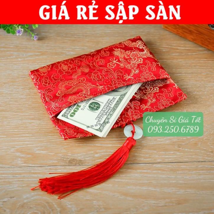Bao Lì Xì Vải Gấm Cao Cấp Tết 2025 (Giá 1 Bao) (Ảnh Thật)