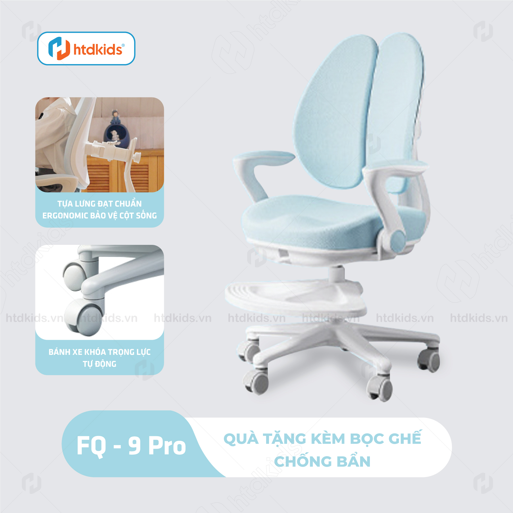 Ghế chống gù chống cận phiên bản cao cấp FQ-9 Pro