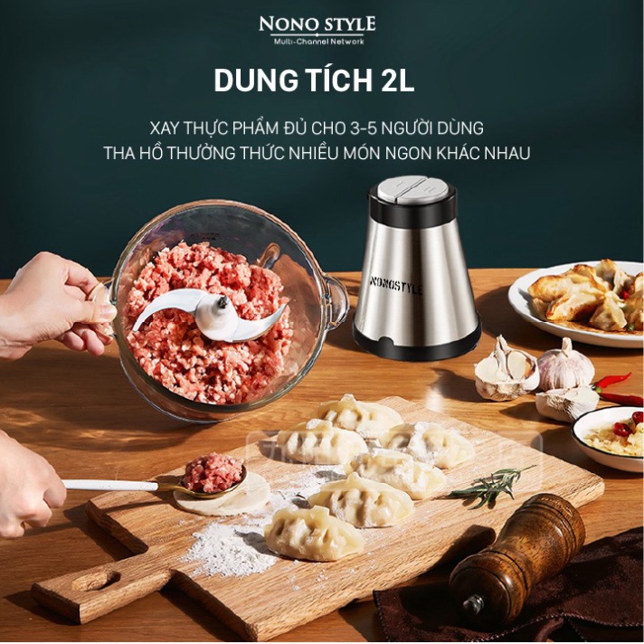 Máy xay thịt thực phẩm đa năng - Cối Xay Thịt Mini