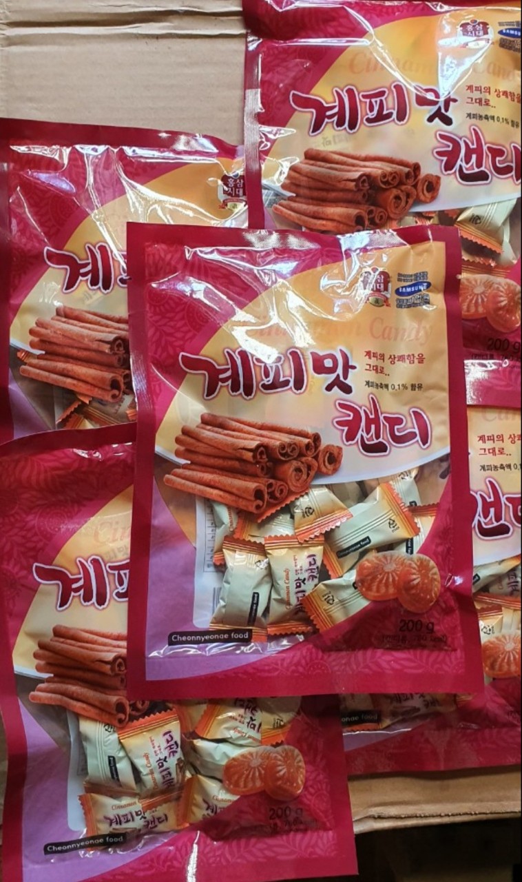 Kẹo Quế Hàn Quốc Gói 200g