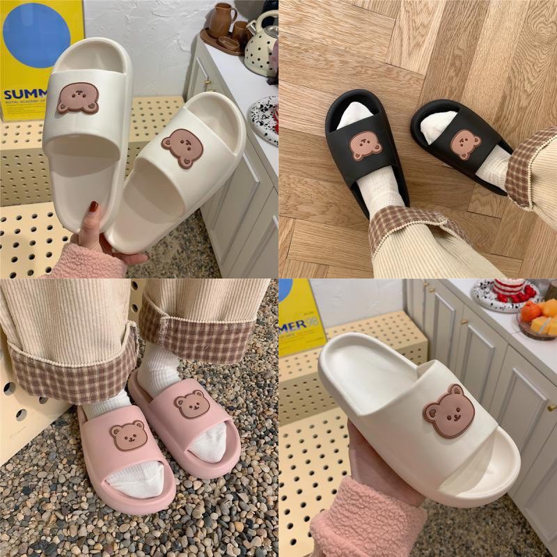 Dép đế bánh mì hình gấu sieu cute