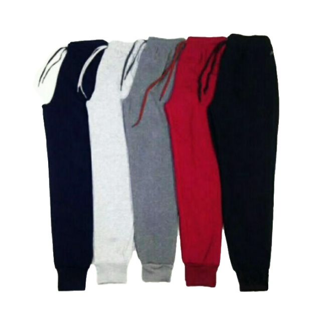 Quần jogger nam nữ thun da cá/nỉ bigsize thể thao