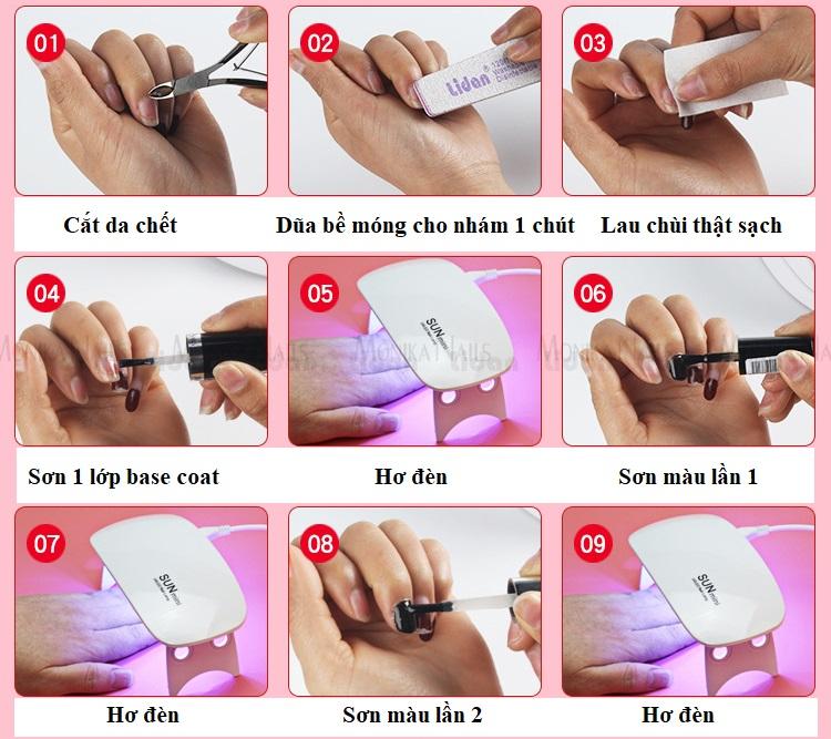 [HCM]Máy hơ gel SUN mini