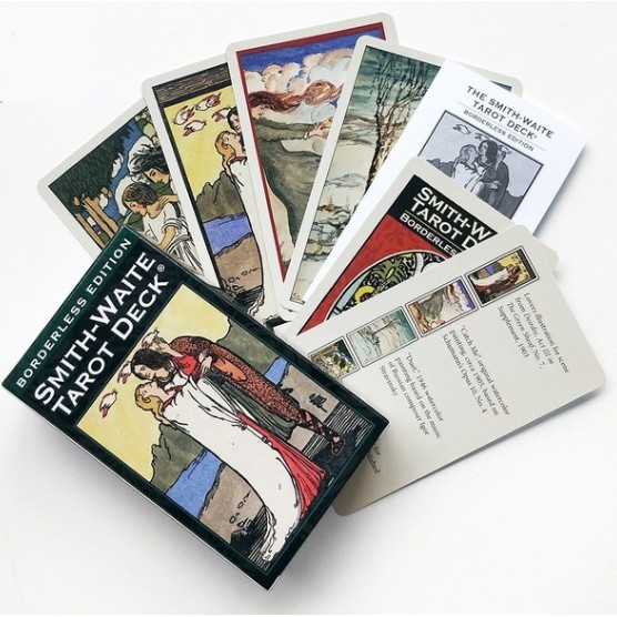 Bộ Bài Smith Waite Tarot Borderless Edition Size Gốc