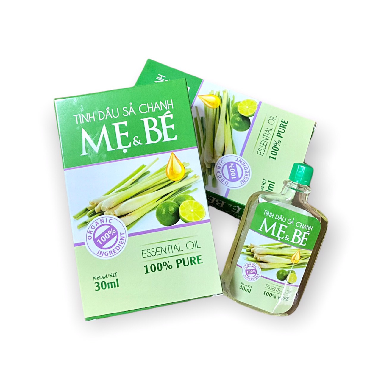 Tinh dầu sả chanh mẹ và bé 30ml