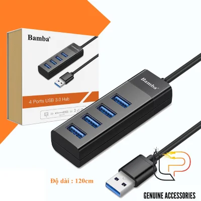 BỘ CHIA 4 CỔNG USB 3.0 - HUB 1-4 USB 3.0