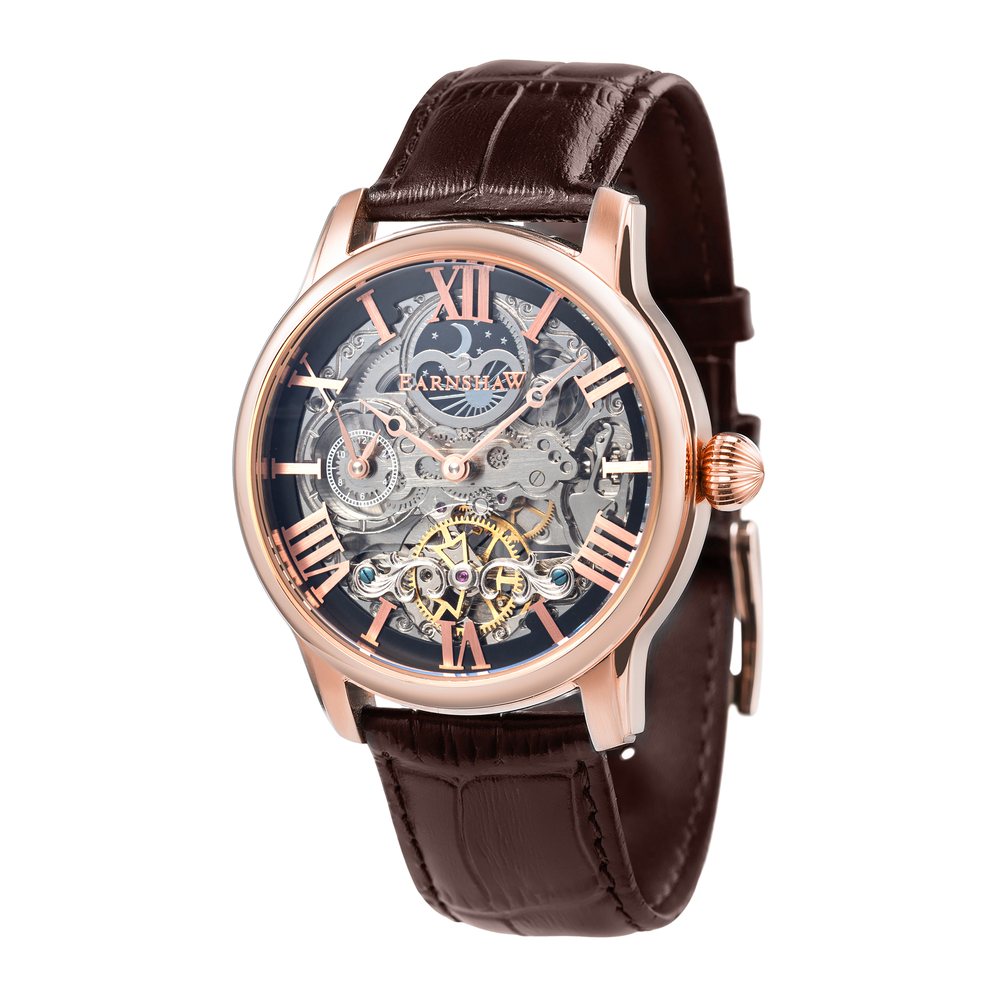 Đồng hồ nam dây da Thomas Earnshaw - ES-8093-02