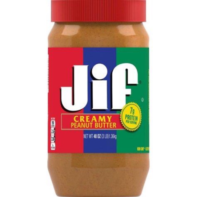 Bơ đậu phộng hạt /min jif hũ 454gr -55377