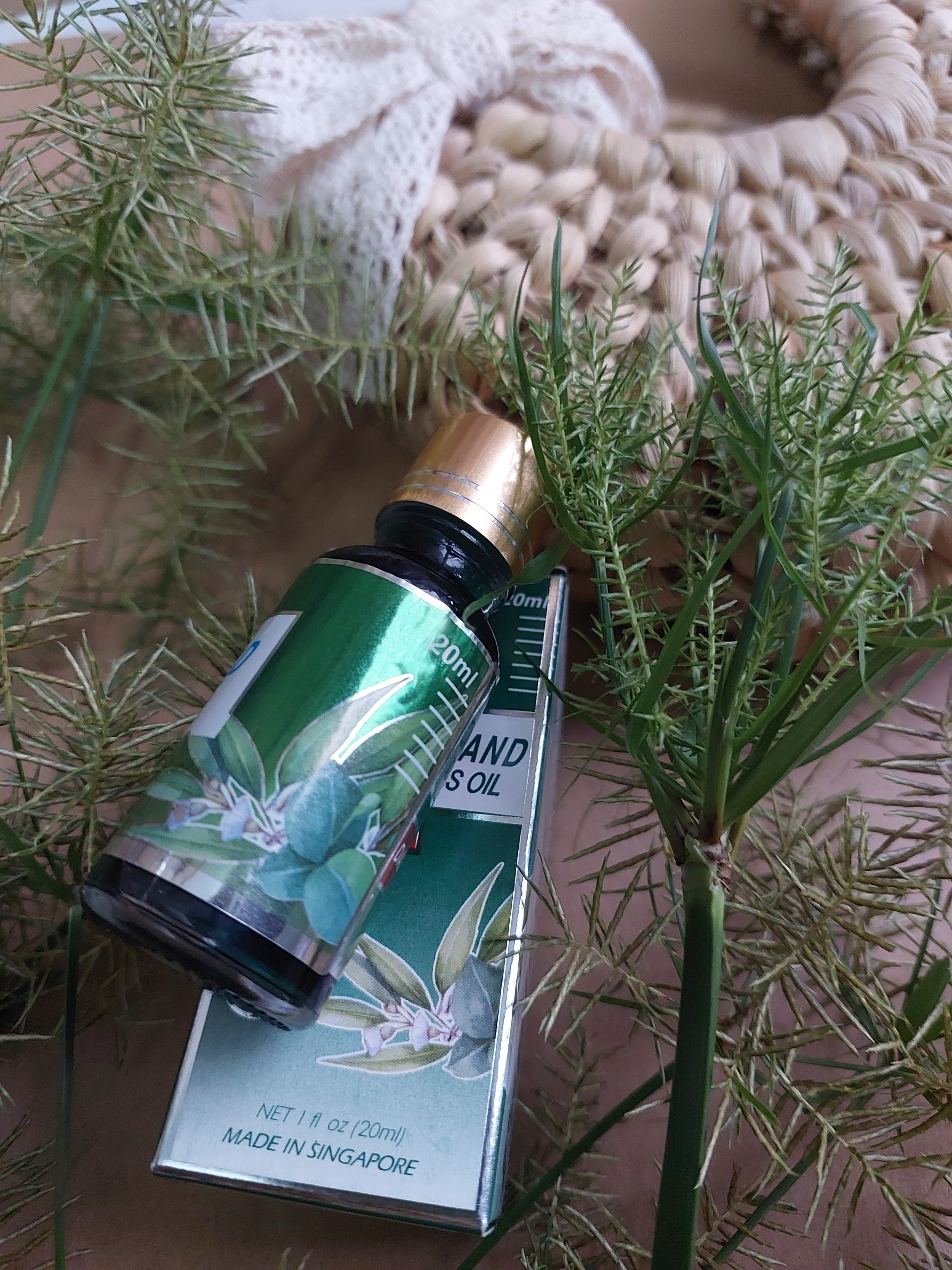 CHAI DẦU KHUYNH DIỆP SINGAPOR 20ML