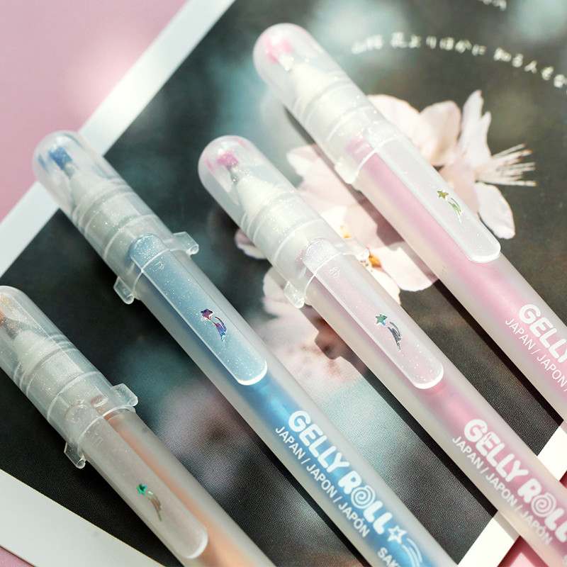 [HCM]BÚT GEL SAKURA GELLY ROLL STARDUST (BÚT NHŨ ÁNH SAO CHỌN MÀU)