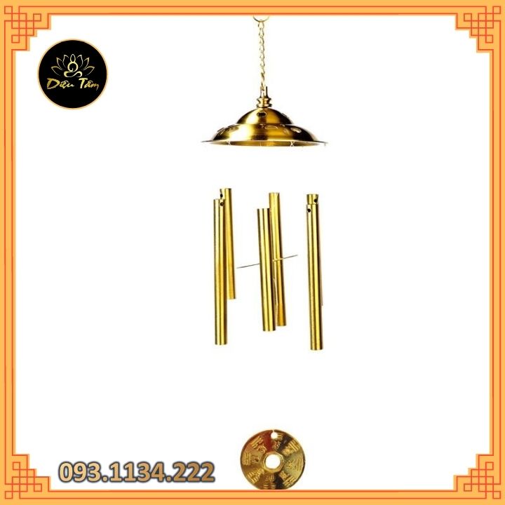 brass wind chime