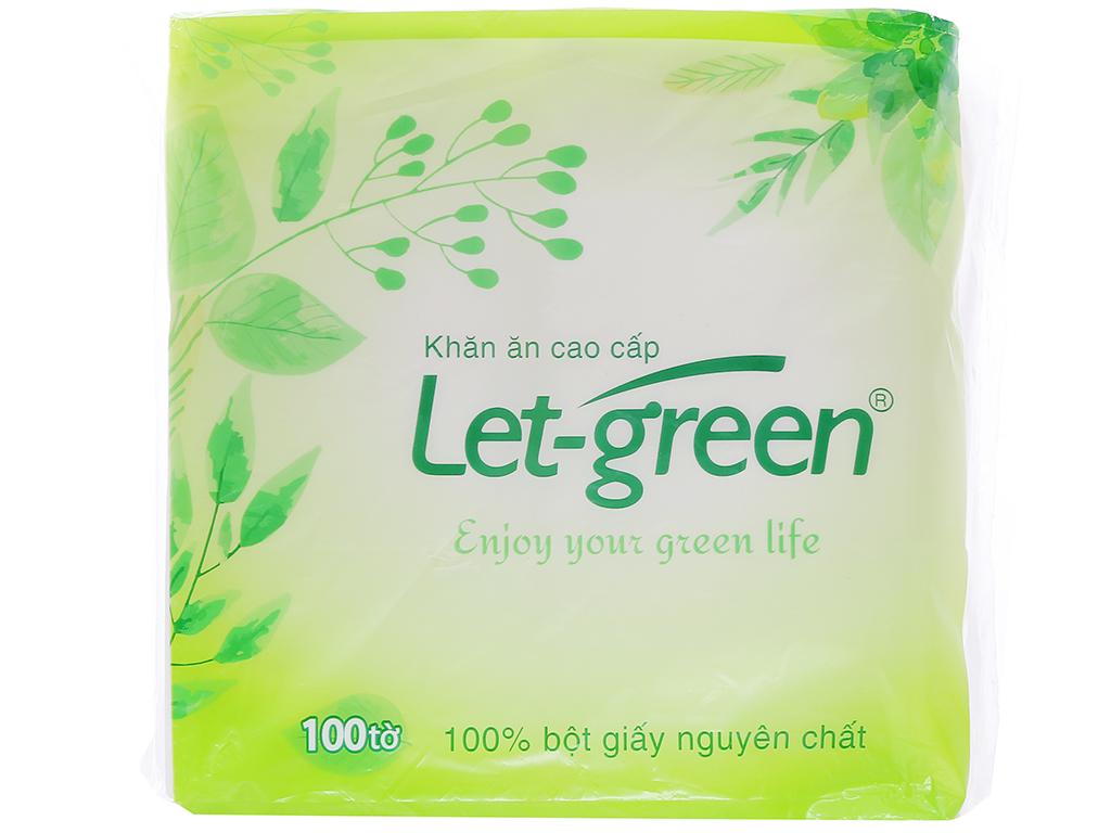 Combo 06 gói Giấy Đa Năng Let - Green 100 Tờ