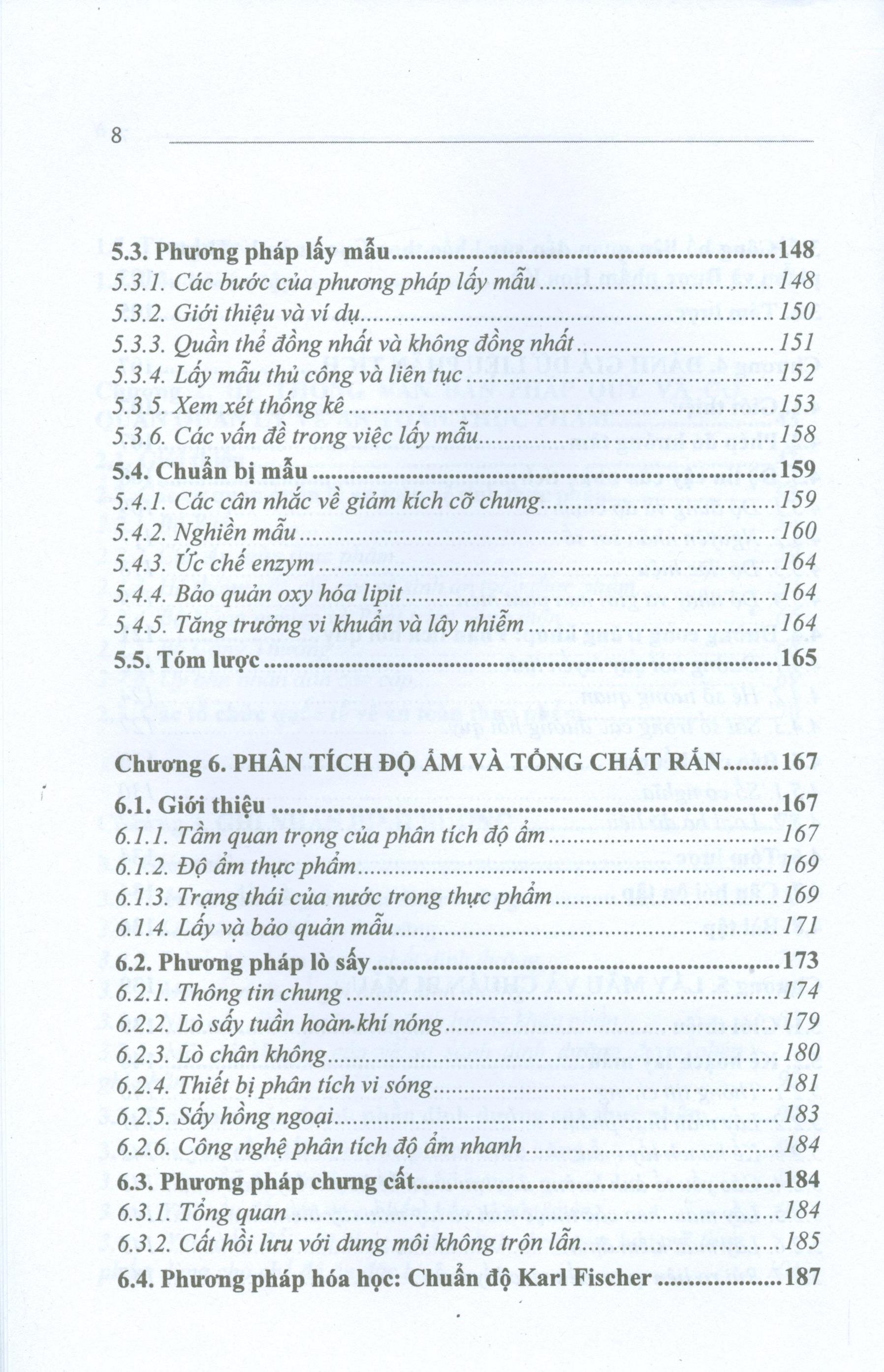 Giáo trình đại cương phân tích thành phần thực phẩm