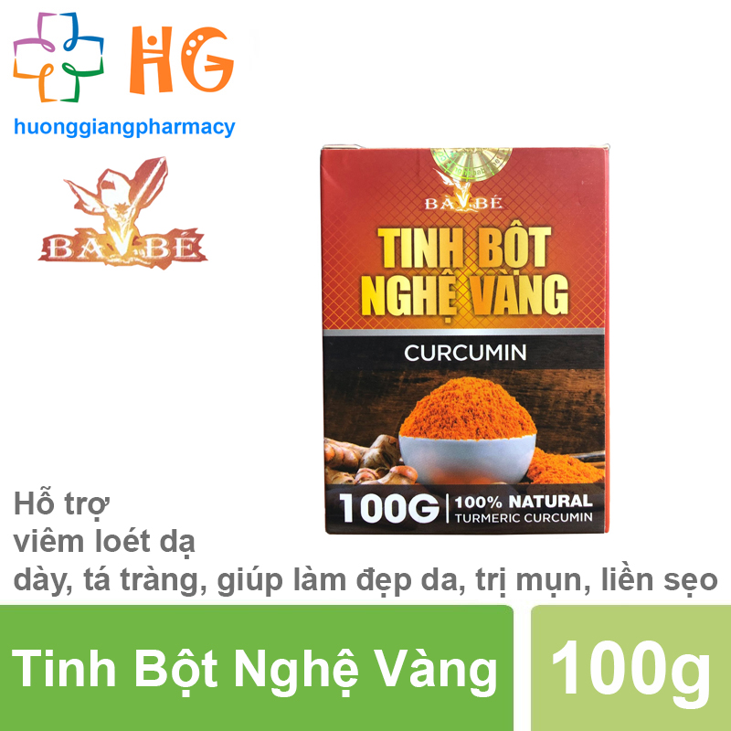Tinh bột nghệ vàng bà bé