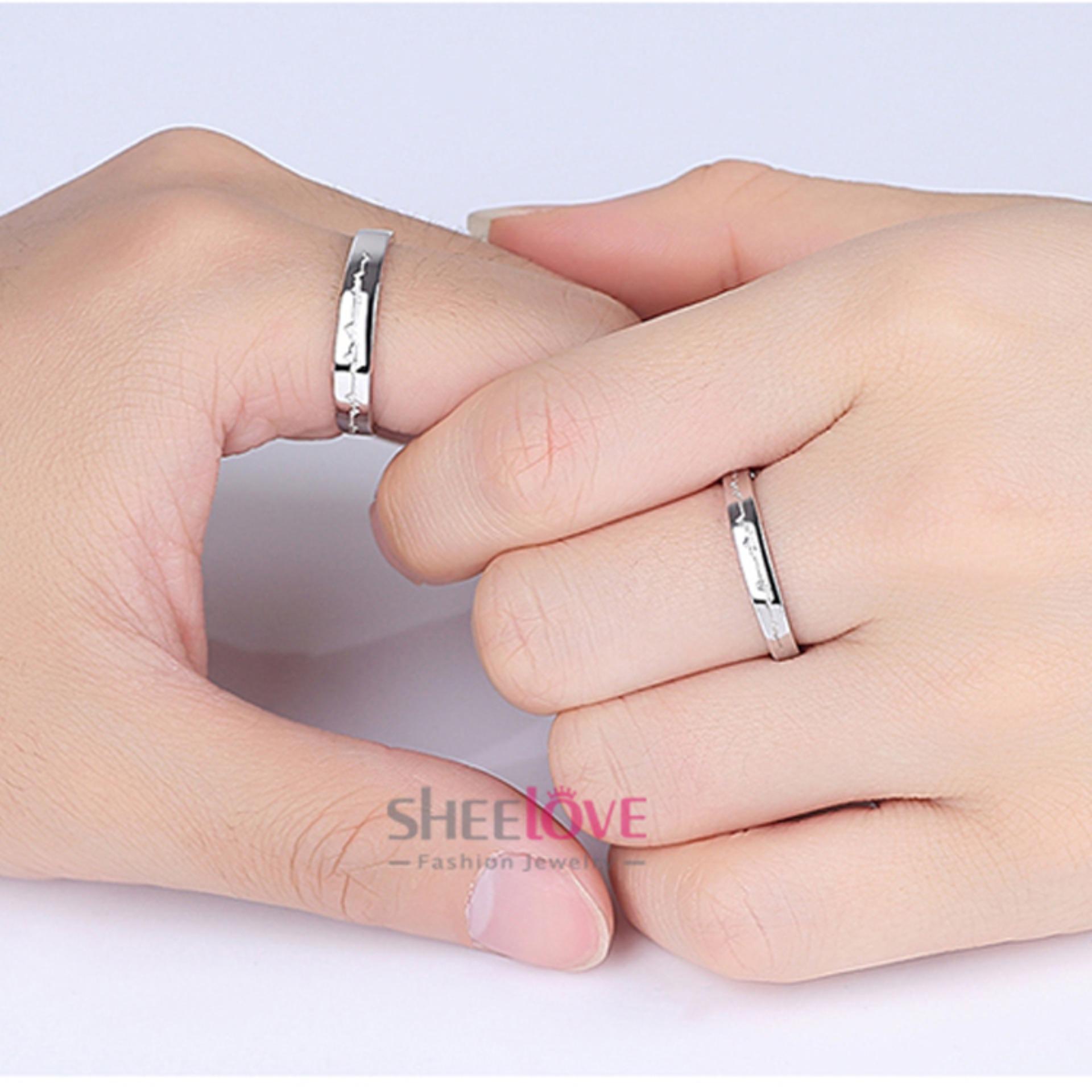 [HCM]Nhẫn đôi nhẫn cặp tình yêu nam nữ