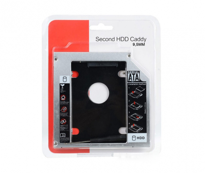 Caddy bay laptop mỏng 9.5mm – sata