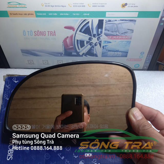 Mặt gương/ kính chiếu hậu Hyundai Getz chính hãng