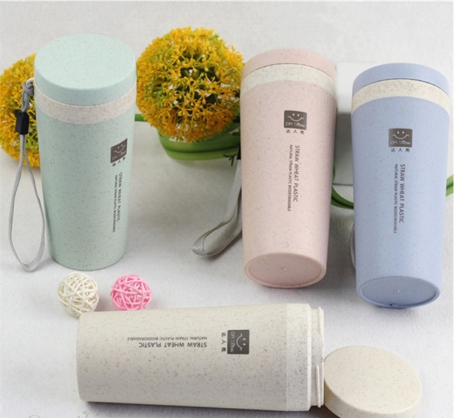 BÌNH UỐNG NƯỚC LÚA MẠCH DR SROW CÓ DÂY XÁCH 300ML CHẤT LƯỢNG - Bình đựng nước Lúa mạch Dr Srow - ly uông nước